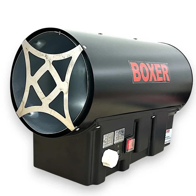 Газовий обігрівач BOXER BX-348, 40 кВт зі шлангом та редуктором, фото 1