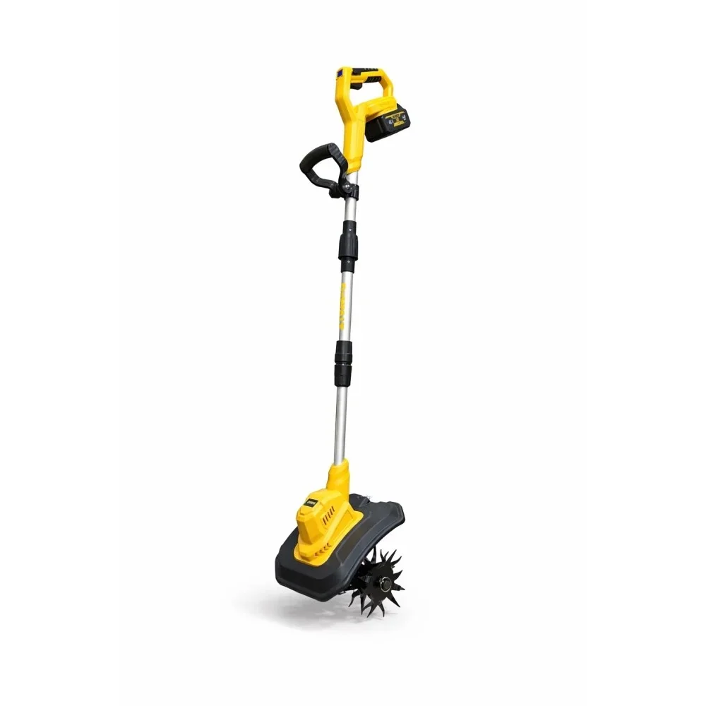 Акумуляторний культиватор DeWalt 48V, 9AH (з дисплеєм заряду) 4 фрези, фото 1