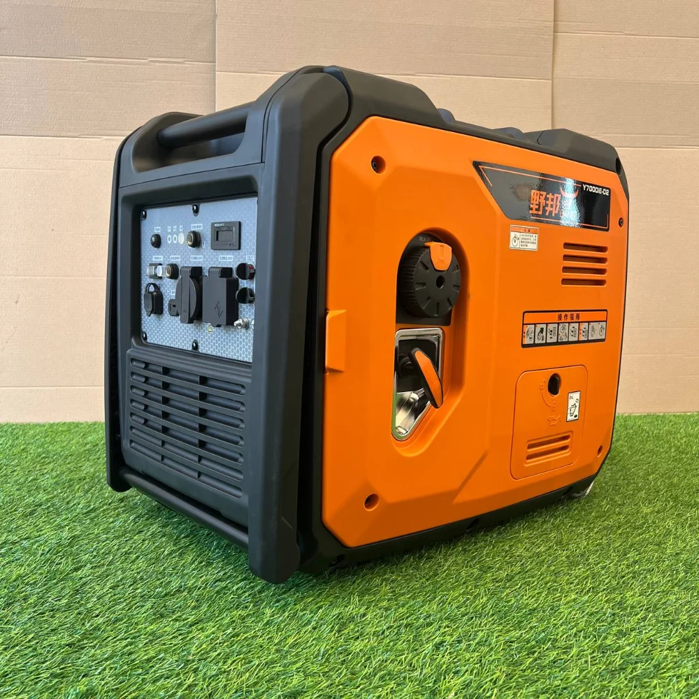 Інверторний бензиновий генератор YE Bang Y7000i-D2 6.0/7.0 кВт, фото 1