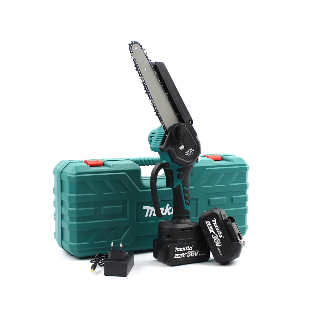 Акумуляторна міні-пила Makita DUC190HN (36V, 5Аh) шина 20 см, з індикатором заряду, фото 1