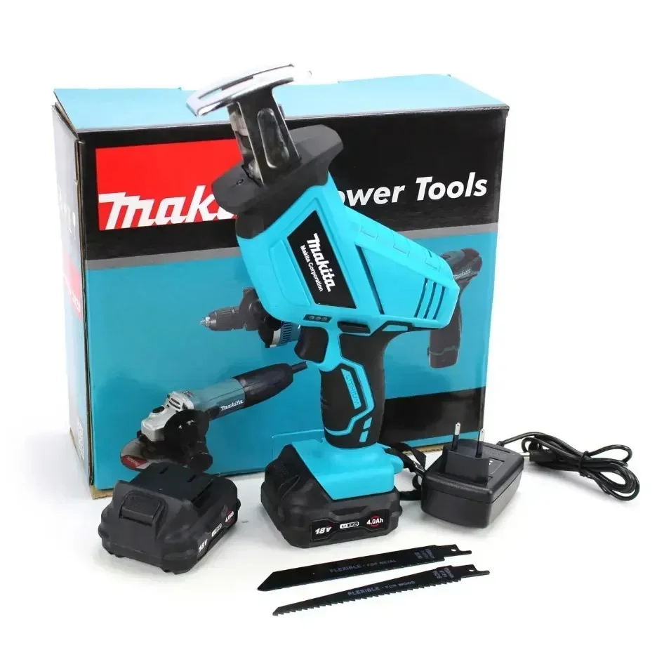 АКБ шабельна пилка Makita JR-180 (18V 4.0Ah), фото 1