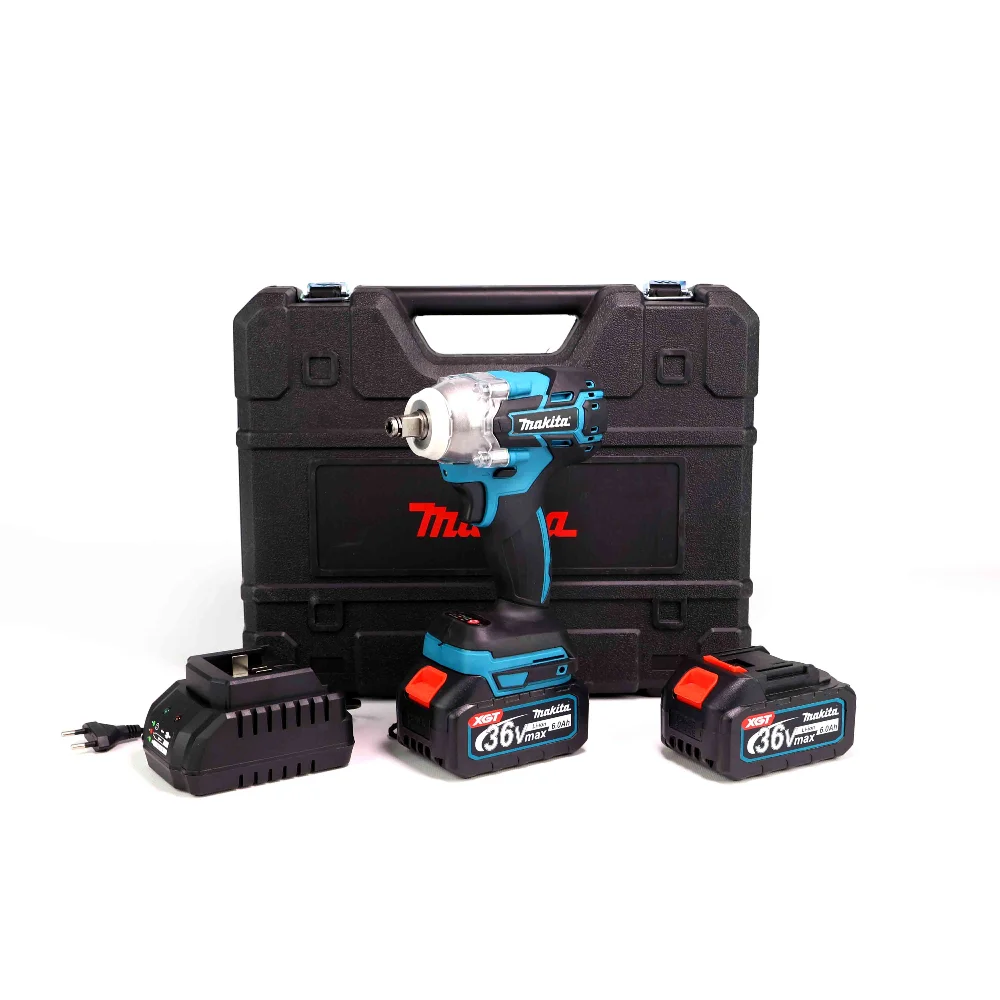 Гайковерт Makita DTW301 (36V, 6AH) з набором інструментів, фото 1