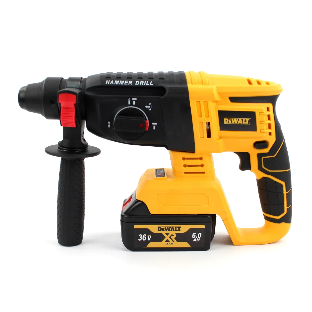 АКБ перфоратор DeWalt DCH133NT (36V, 6AH), фото 1