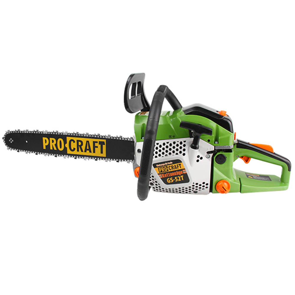 Бензопила Procraft GS-52T, 4100 Вт, шина 40 см